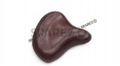 For Royal Enfield Classic 650 Front Rider American Type Solo Seat Antique Brown - SPAREZO